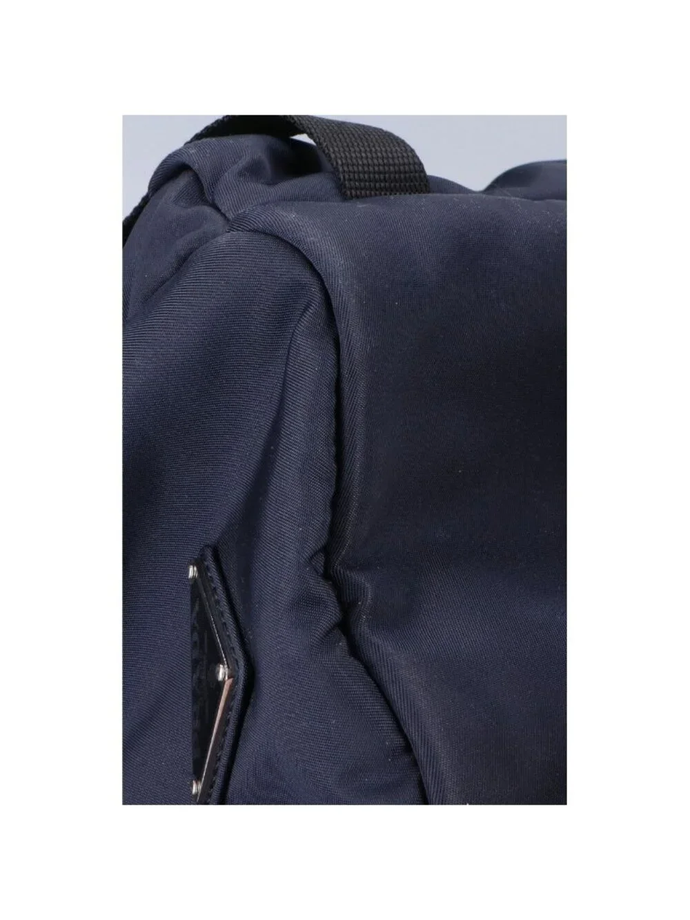 Prada Nylon Backpack Navy